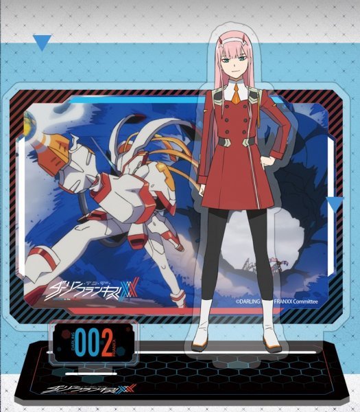 DARLING in the FRANXX ダーリン・イン・ザ・フランキス ダリフラ ゼロツー　アクリルスタンド　B　海外限定_画像1