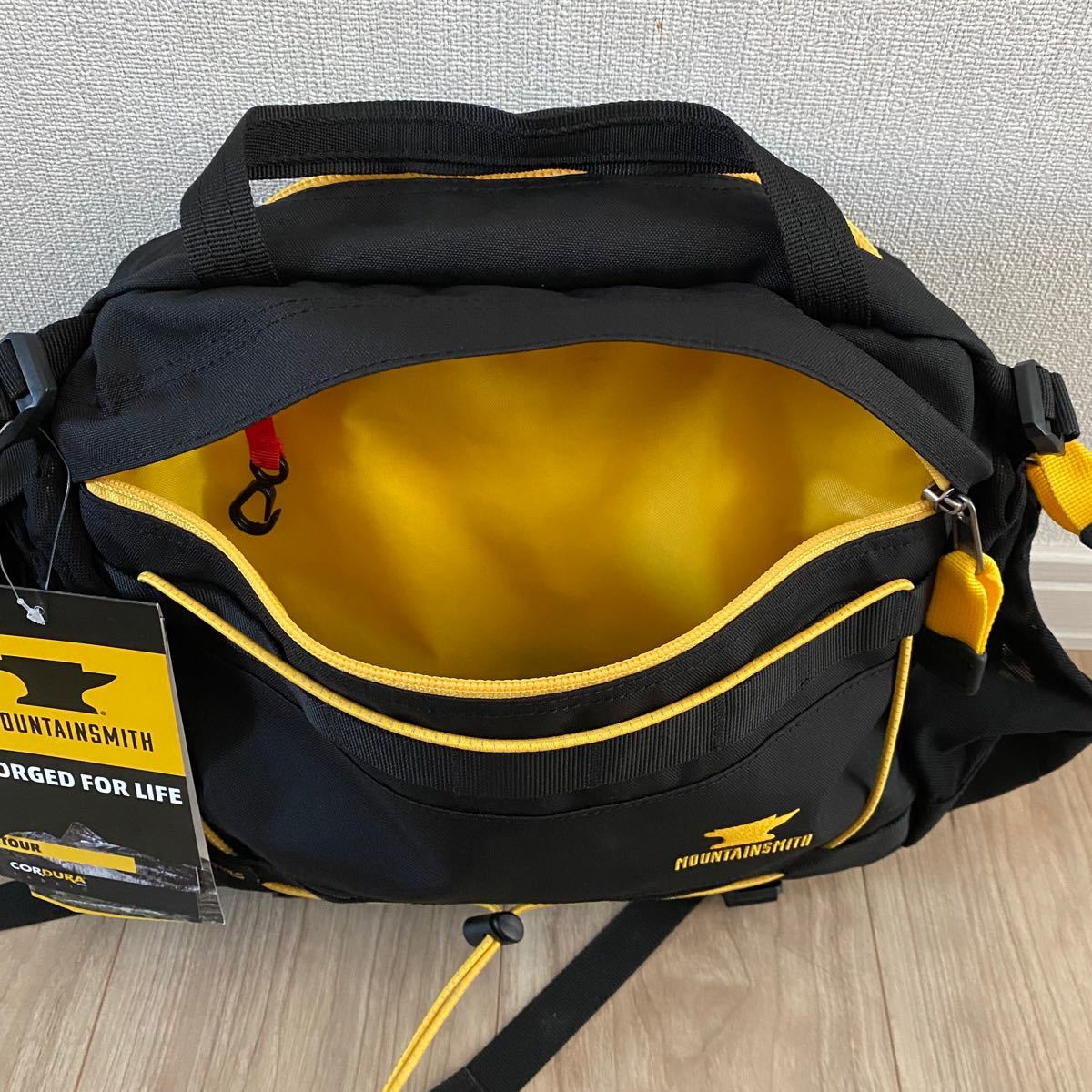 新品 マウンテンスミス ウエストバッグ ツアー ブラック ヒップバッグ 黒 TOUR ランバーパック カメラバッグ