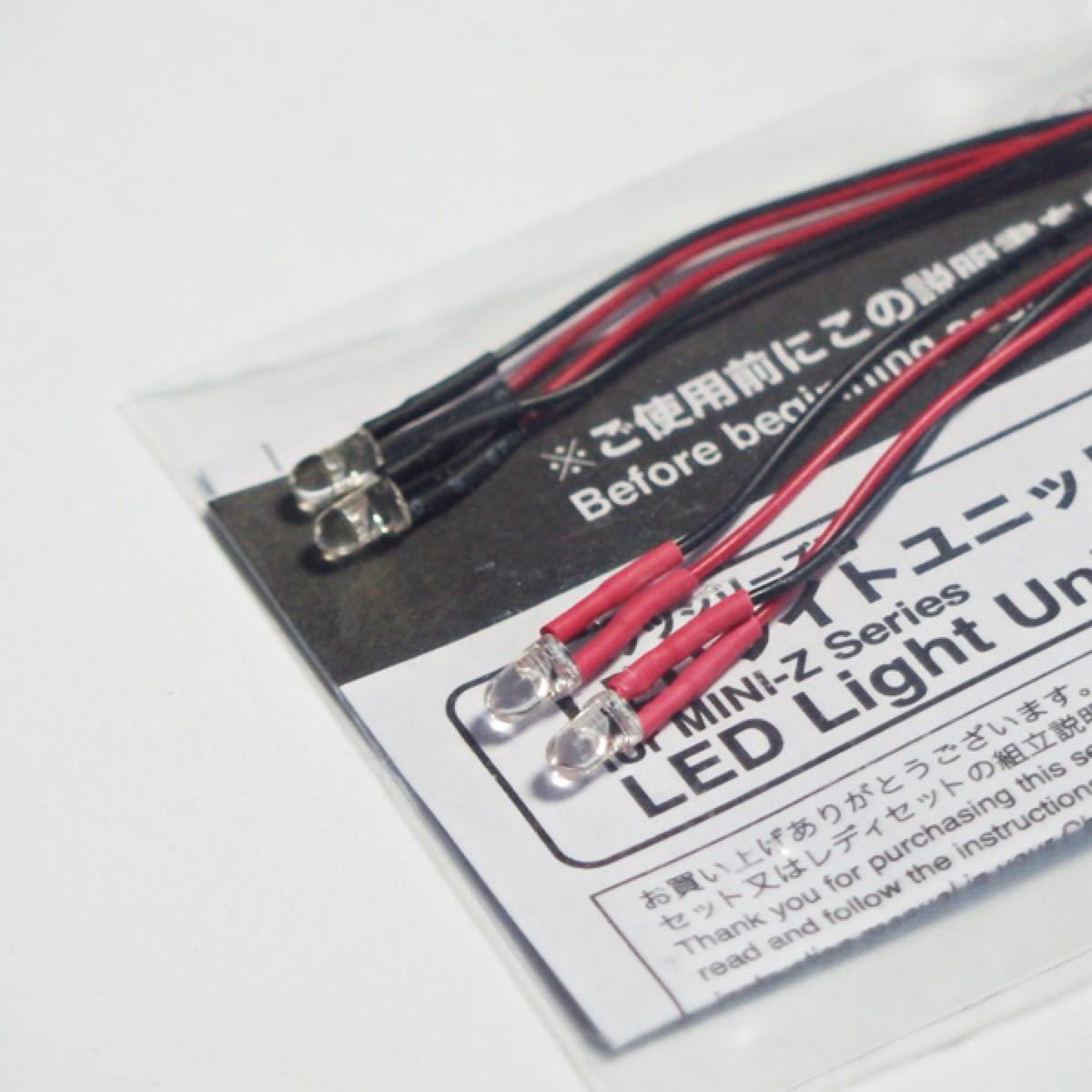 京商：ミニッツ LEDライトユニット クリア&レッド(MINI-Z Sports用) MZW429R