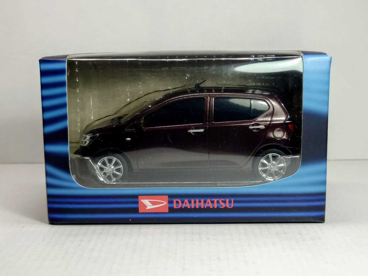 ★☆非売品 ダイハツ DAIHATSU ミライース Mira e:s ディーラー ノベルティ カラーサンプル レア ミニカー ブラウン 茶★☆_画像9