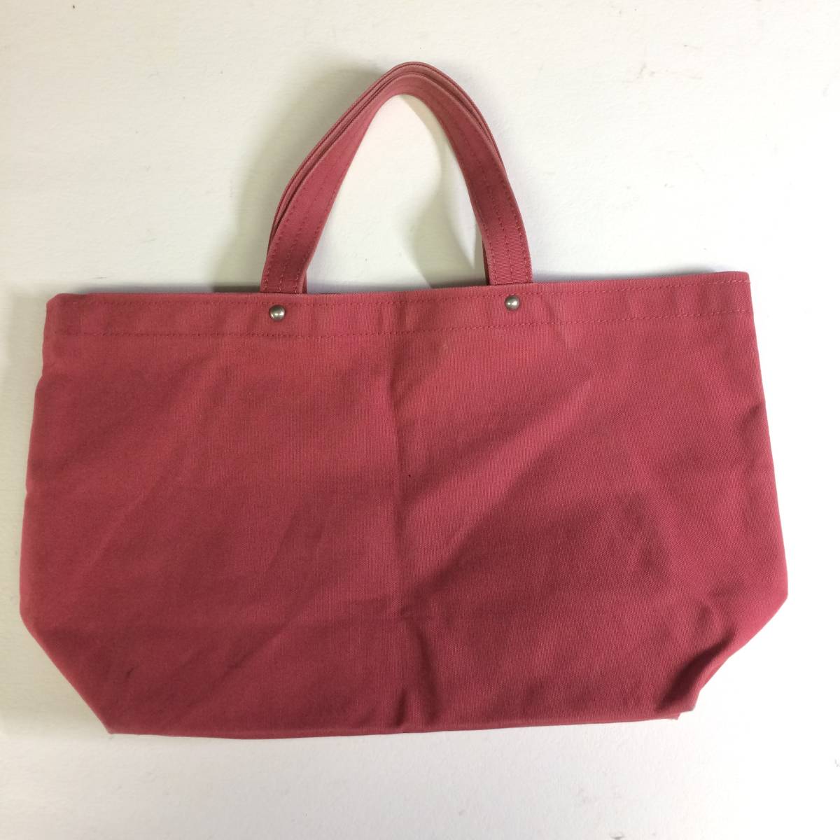  confidence Saburou canvas tote bag red 