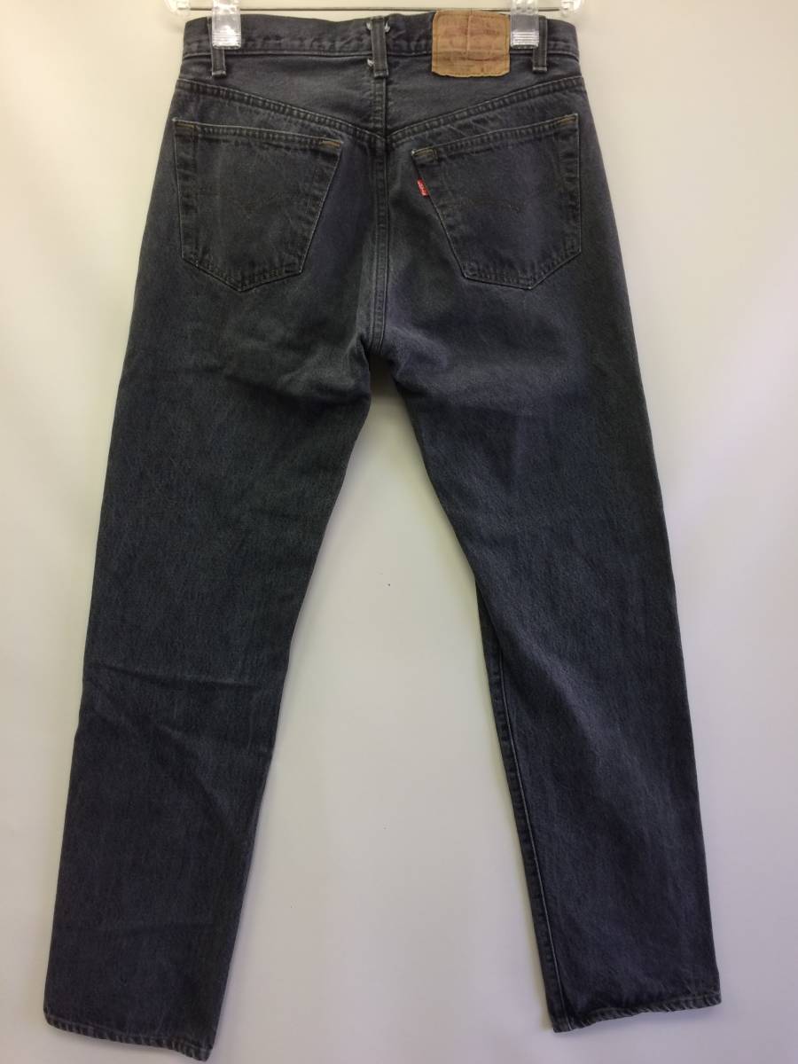 80s 84年 リーバイス 501 先染めデニムパンツ ブラック 501 80s 84年 リーバイス 501 先染めデニムパンツ ブラック 501