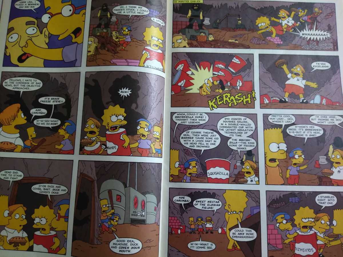 * редкий * American Comics *2 шт. * Simpson z*simpsons* Супермен *manga*anime* редкость * за границей товар 