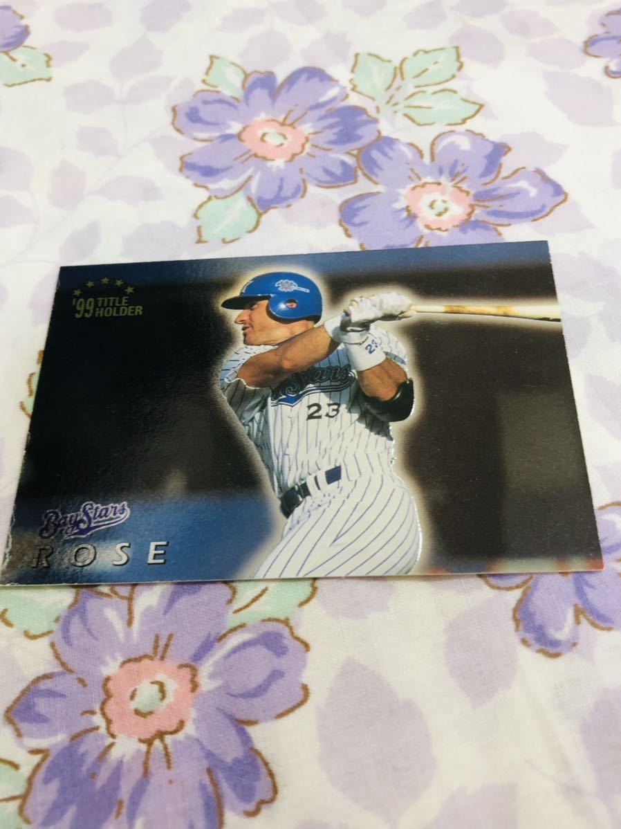  Calbee Professional Baseball chip s card Star Card kila Yokohama Bay Star z Robert rose 