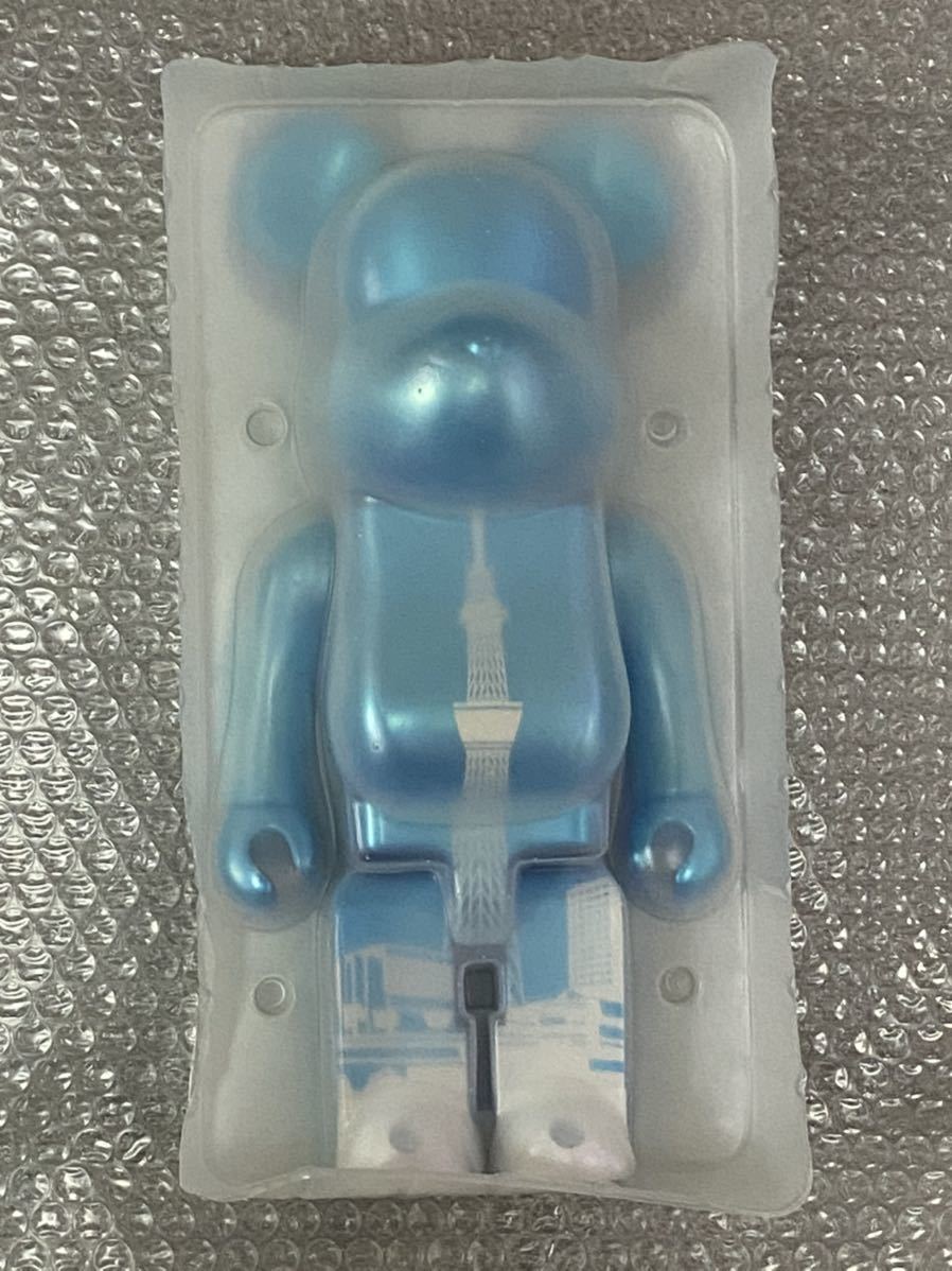 BE@RBRICK 東京スカイツリー タウン 400% ベアブリック メディコムトイ ブルーメッキ TOKYO SKY TREE