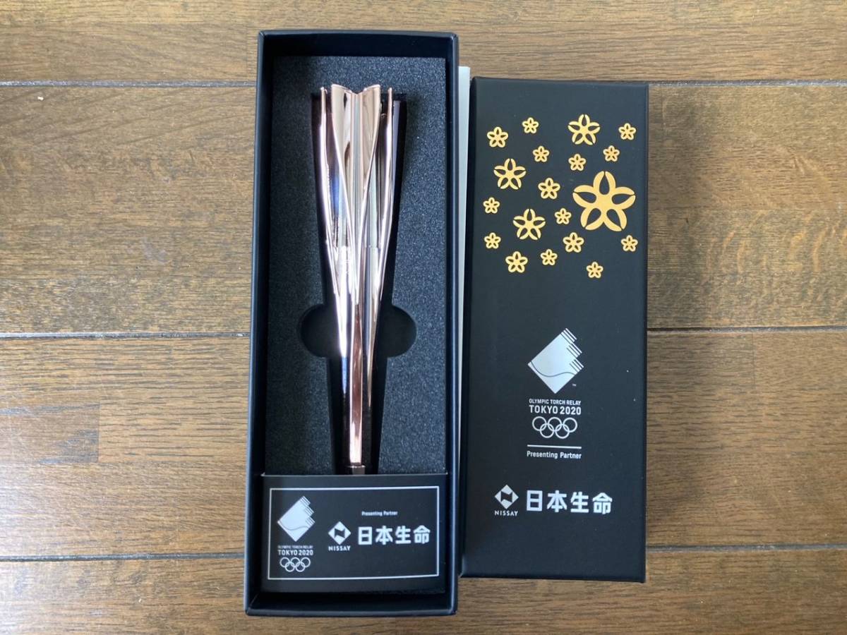 NEW送料無料 日本生命 聖火 トーチ オリンピック ボールペン 記念品 