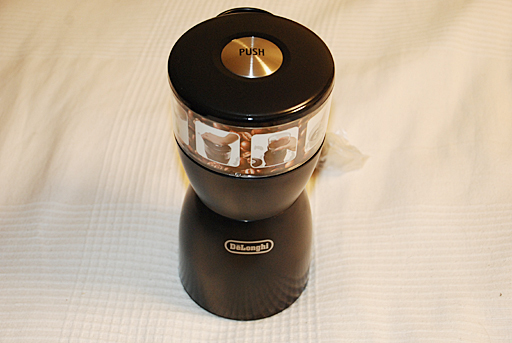 デロンギ DeLonghi カッター式コーヒーグラインダー KG40J 黒