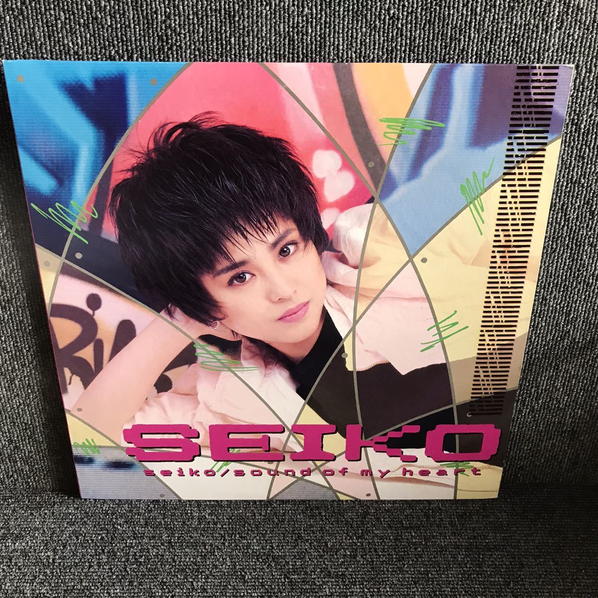 LP-001 SEIKO SOUND OF MY HEART 松田聖子 STEVE KIPNER PAUL BLISS DAN HARTMAN M.SEMBELLO M.BODDICKER J.HEY P.RAMONE 和モノAtoZ_画像1