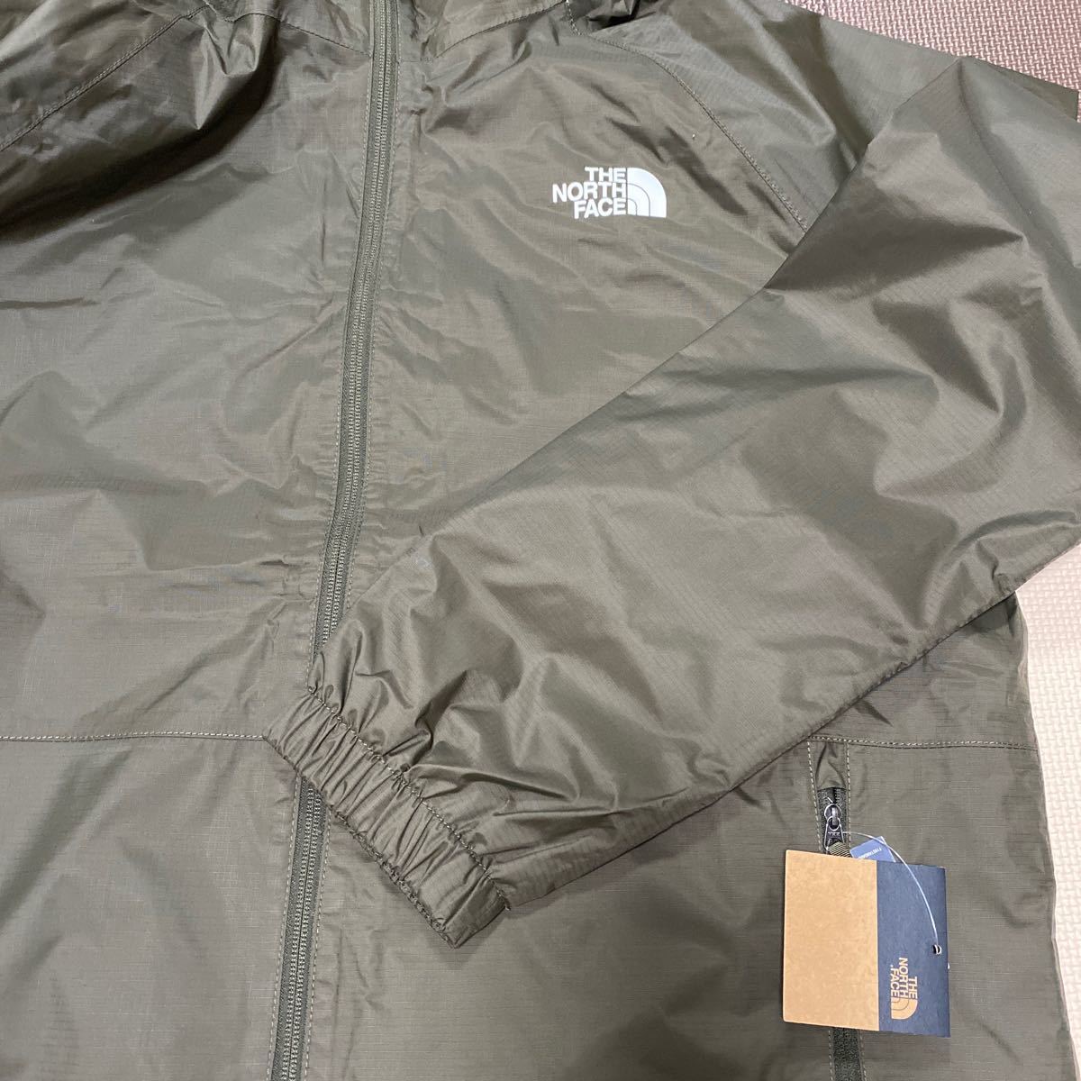 【未使用】L THE NORTH FACE ナイロンジャケット ノースフェイス マウンテンパーカー 緑 Lサイズ DRYVENT