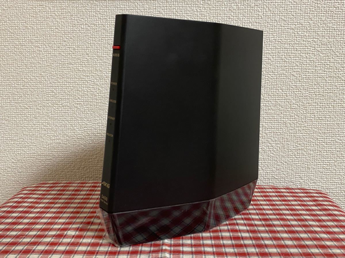 【美品】 BUFFALO WSR-5400AX6 無線LANルーター Wi-Fi6/IPv6高速通信対応