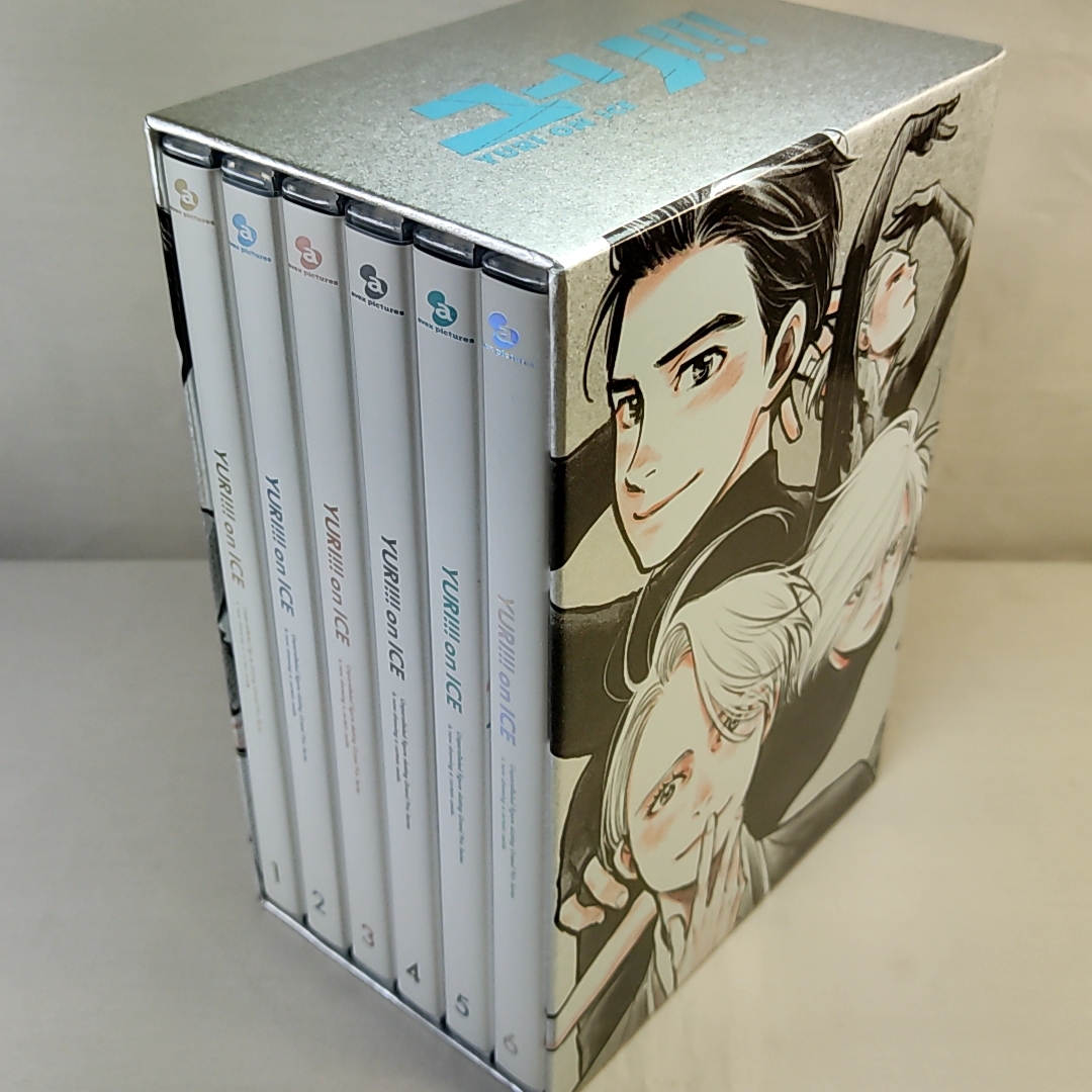 特典全付 ユーリ!!! On ICE 初回限定版 DVD全6巻 アニメイト収納BOX付