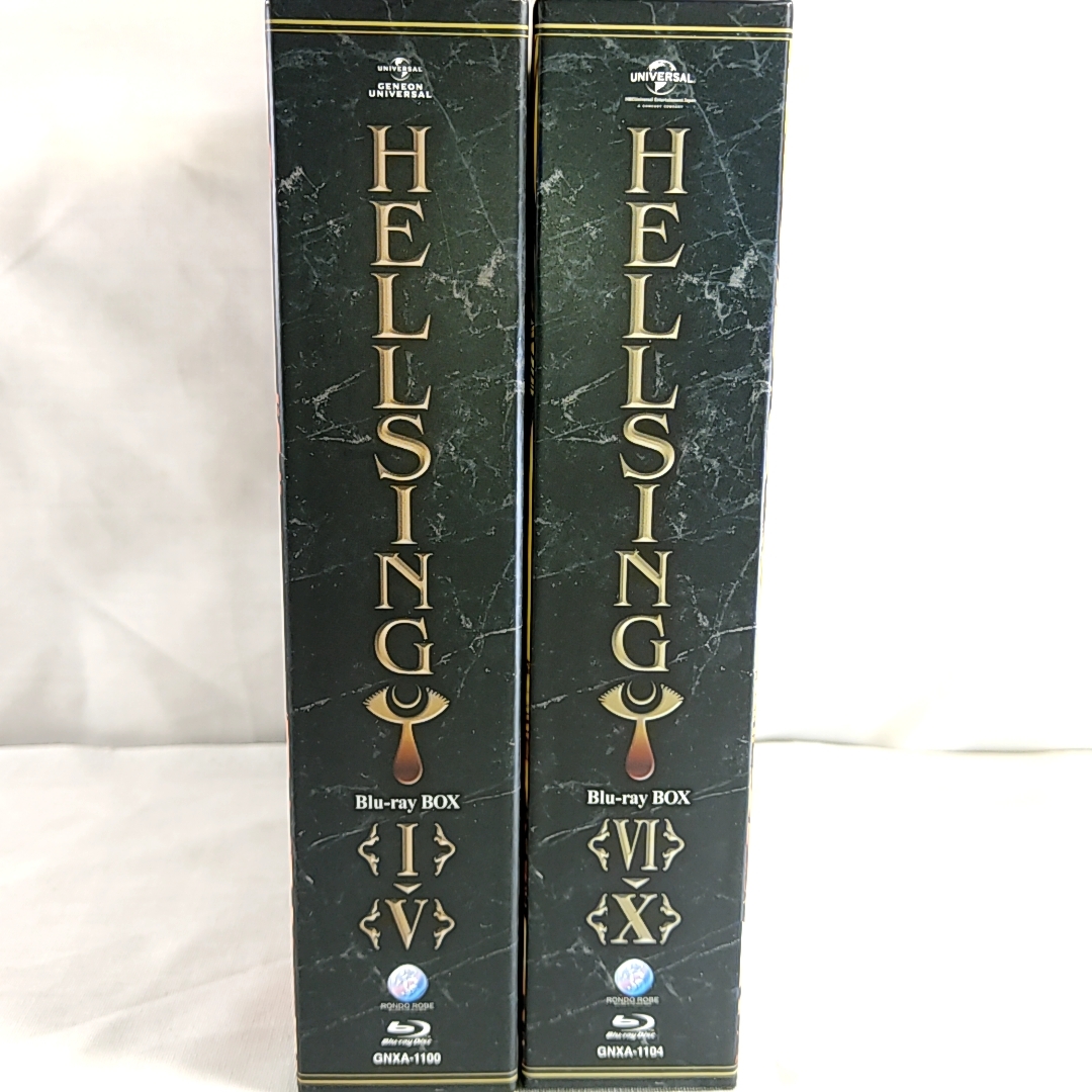 高品質の激安 初回版 特典全付 即決 ヘルシング HELLSING OVA BOX 全2