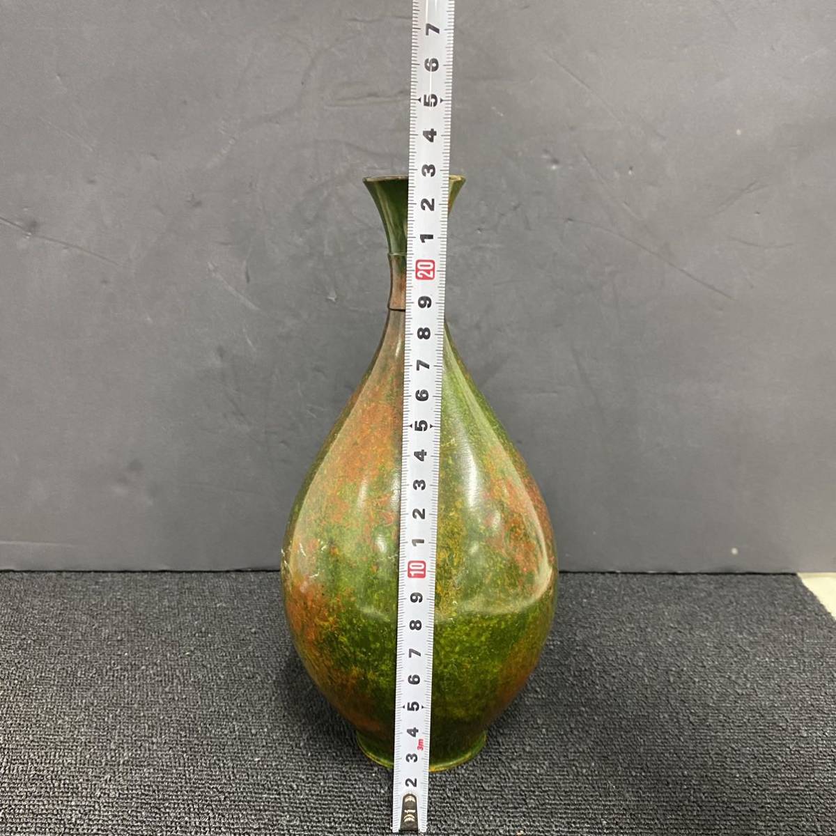 在庫一掃】 お値引!ヴィンテージ 九谷焼 一輪挿し 鶴首 白磁 極美品