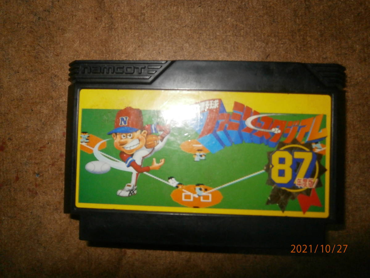 ＦＯ　プロ野球ファミリースタジアム’８７年度版　（ケースあり・説明書なし）　（中古商品）　同梱可能です。_画像1