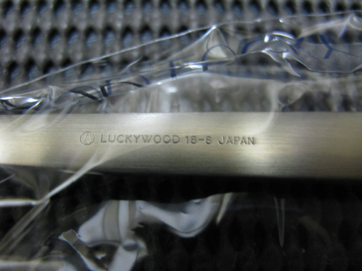 LUCKY WOOD/ Lucky дерево *25pcs столовый сервиз (5 покупатель для )*18-8 нержавеющая сталь * не использовался хранение товар 