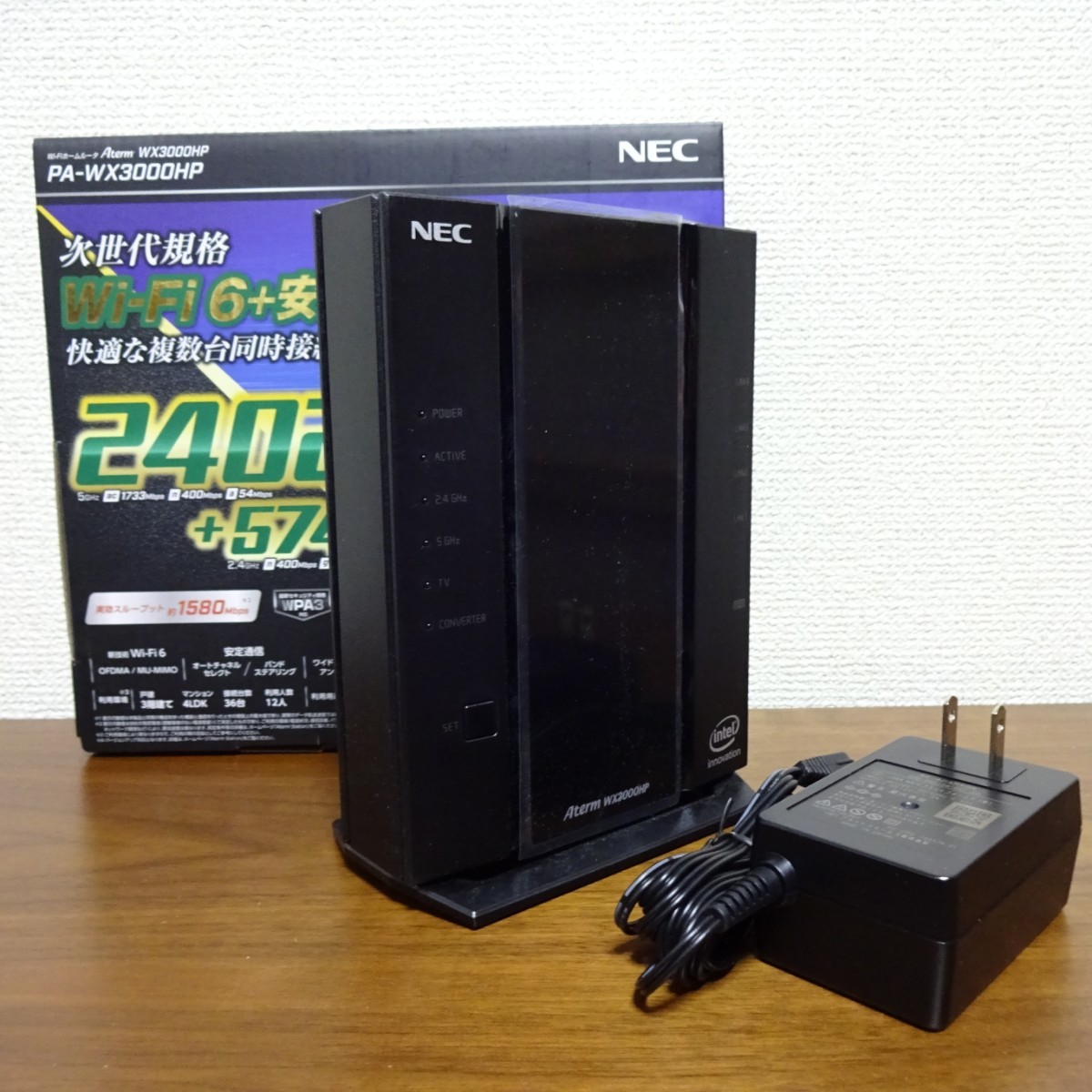 NEC 無線LANルーター Aterm PA-WX3000HP