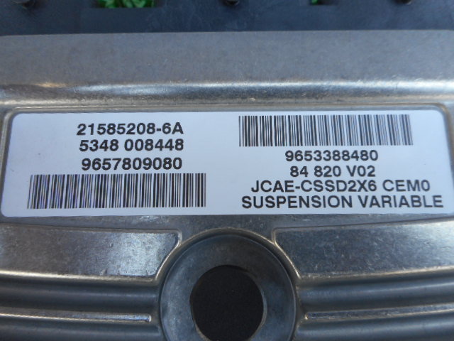 *D2V Peugeot 407 suspension computer 