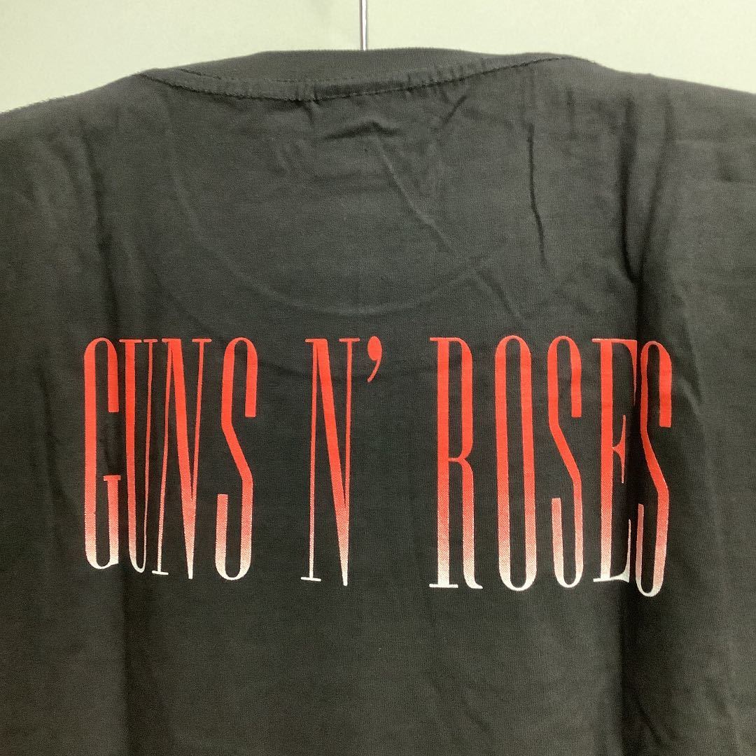 SR8C1. 両面プリントバンドTシャツ XLサイズ　GUNS N’ ROSES ② ガンズアンドローゼズ　GN’R_画像8