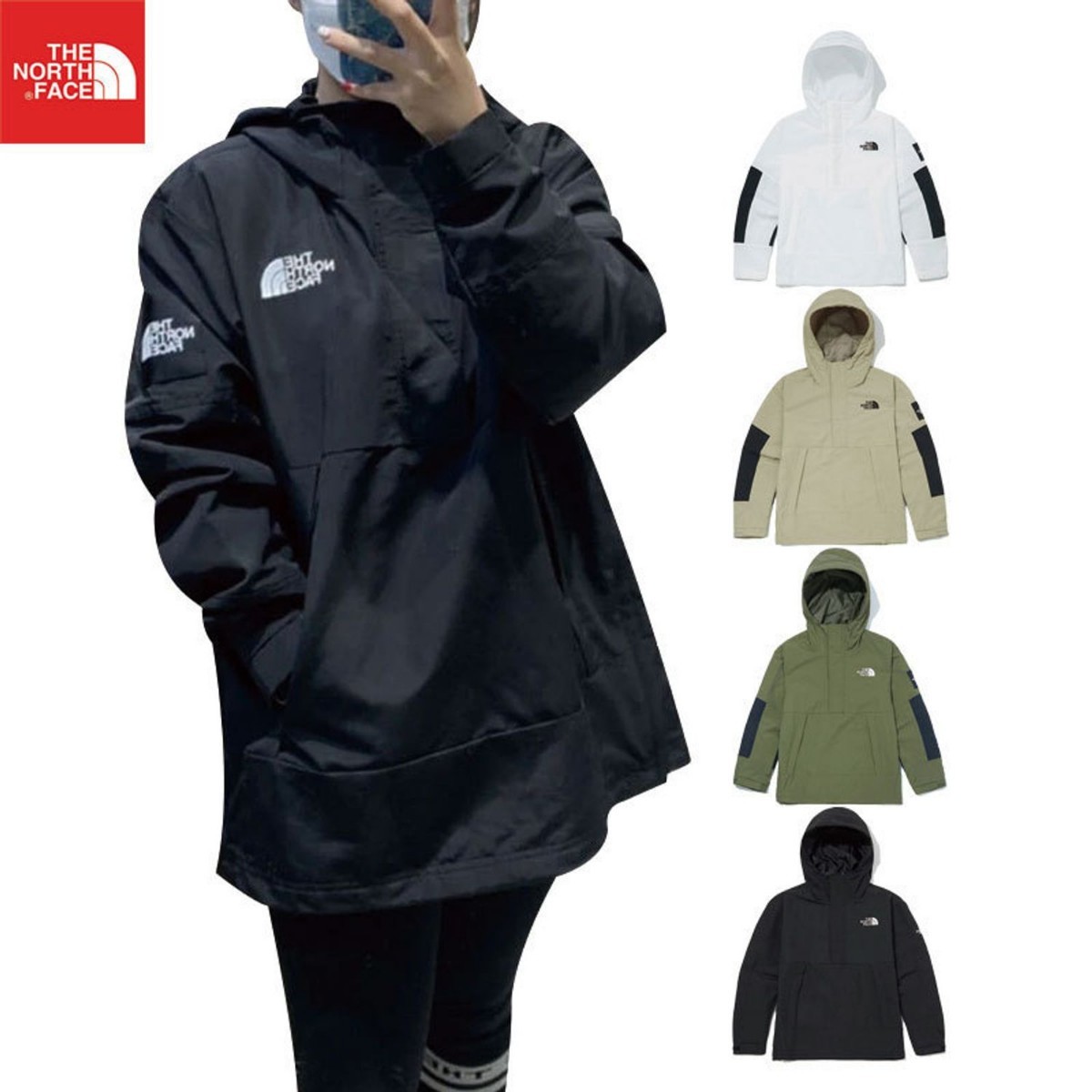 ザ ノースフェイスTHE NORTH FACE  NA4HM02K NEW DALTON ANORAK ジャケットXL 105