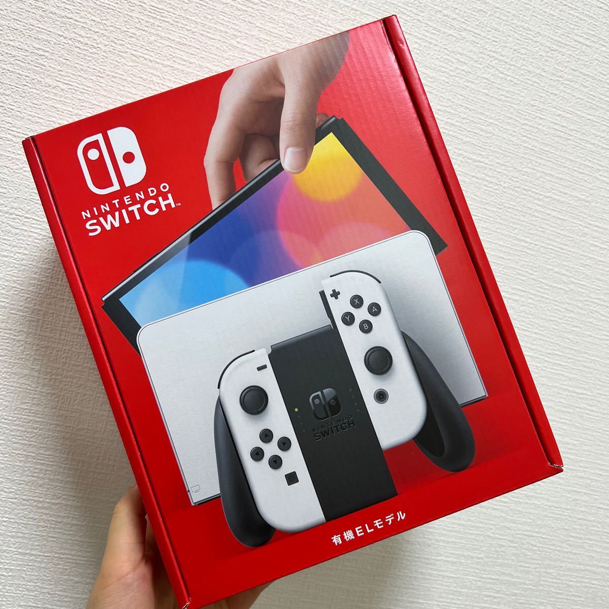 新品　未開封 Nintendo Switch 本体（有機ELモデル）【Joy-Con(L)/(R) ホワイト】
