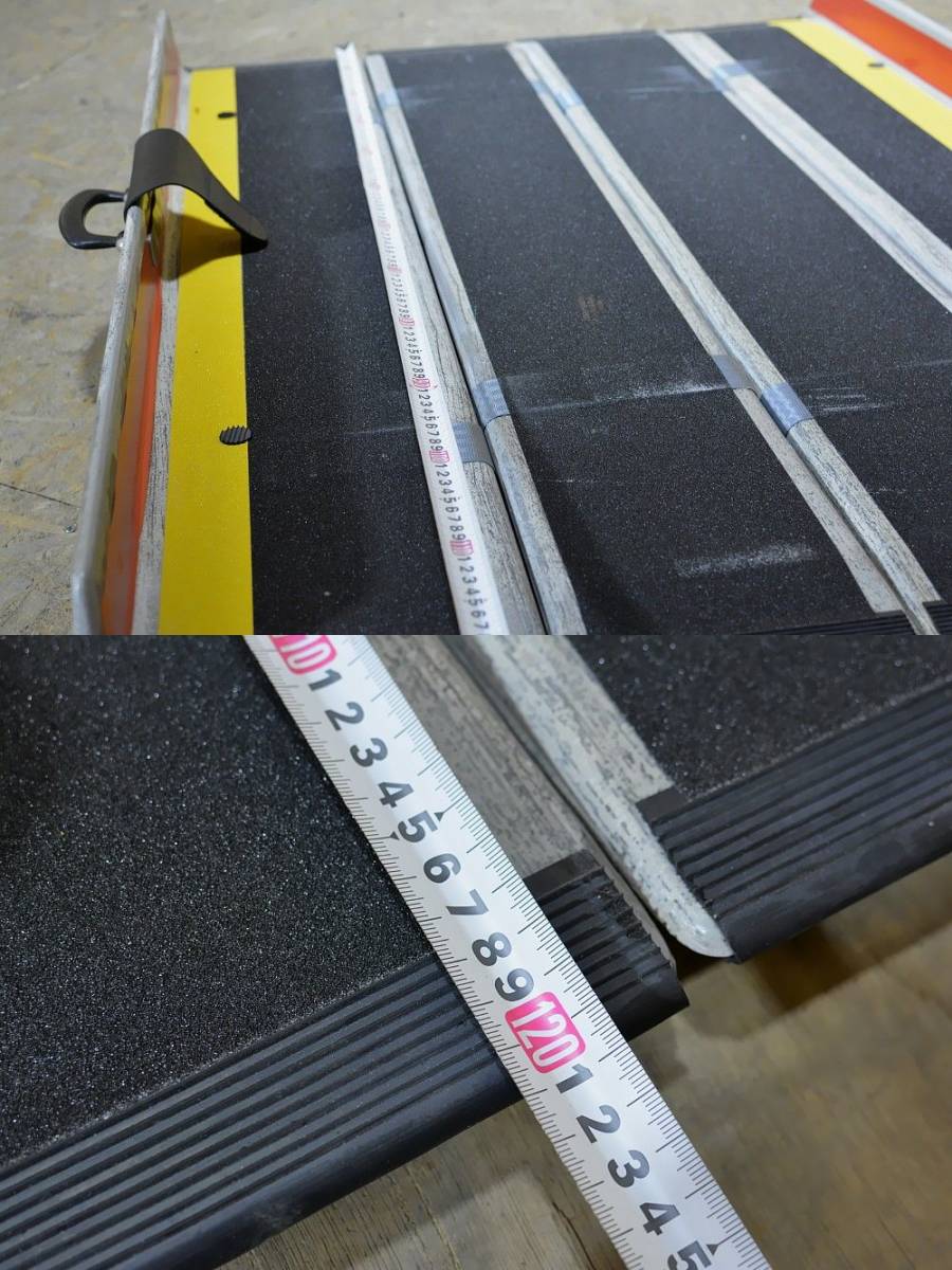 耐荷重300㎏☆車椅子用段差解消スロープ/デクパック/DECPAC/軽量