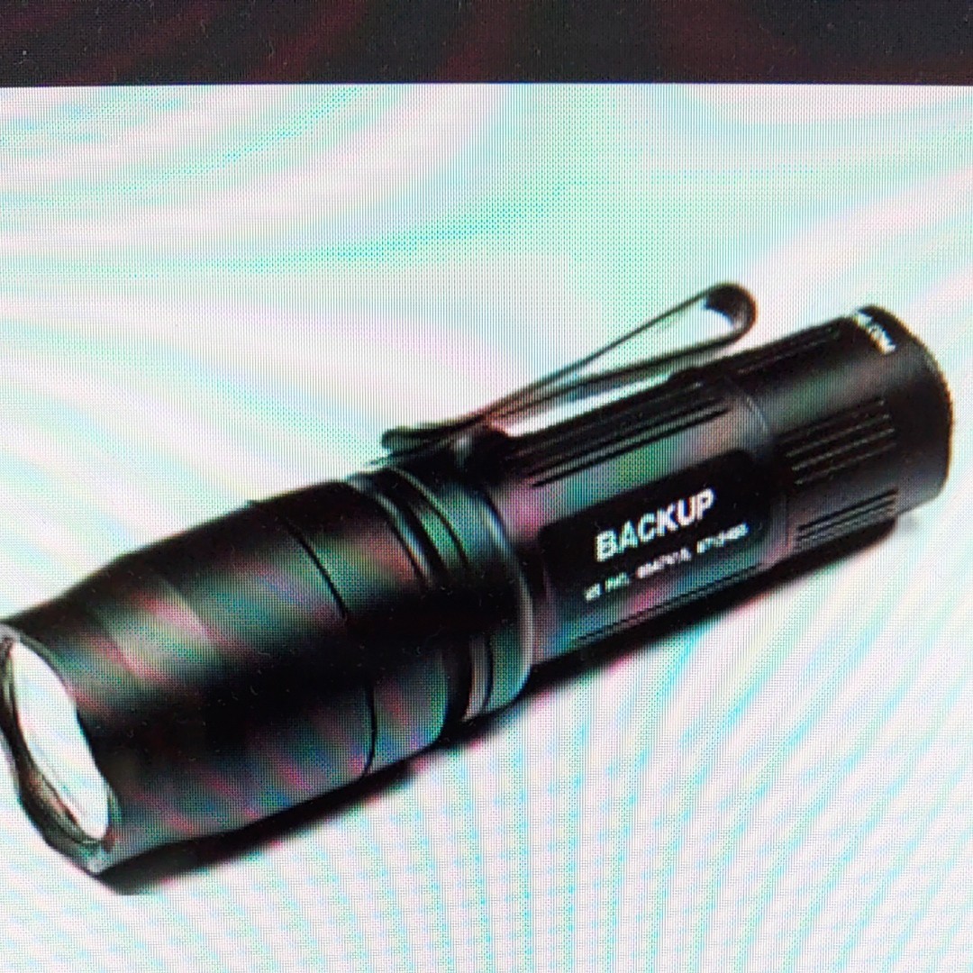 シュアファイア・旧型SUREFIRE E1Bバックアップ・旧型6P(P60の シュアファイア・旧型SUREFIRE E1Bバックアップ・旧型6P(P60の