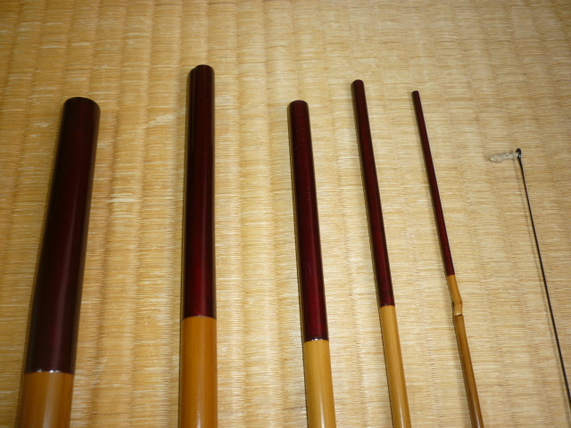 美品 希少 1950年代 江戸和竿 竹竿 『竿正』作 ヤマベ・鮎用竿 6 美品 希少 1950年代 江戸和竿 竹竿 『竿正』作 ヤマベ・鮎用竿 6