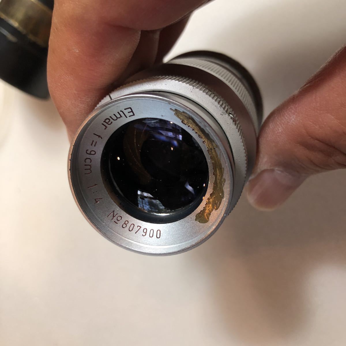 ライカ ELMAR 90MM/ F4 エルマー Lマウント ライカズームフード付き