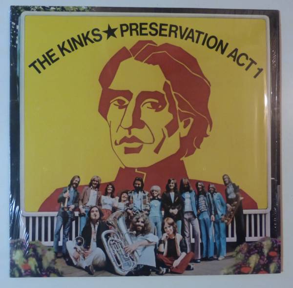 THE KINKS「PRESERVATION ACT 1」米ORIG [初回RCAオレンジ RL刻印]シュリンク美品