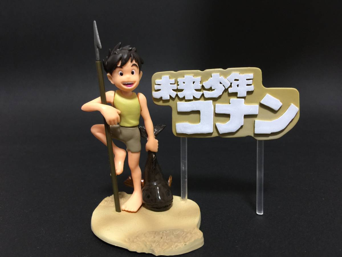 宮崎駿監督作品 未来少年コナン タイトル看板 フィギュア /昭和 宮崎駿監督作品 未来少年コナン タイトル看板 フィギュア /昭和