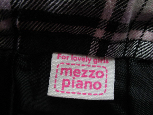 ■ メゾピアノ ■ 可愛いスカート 130㎝ 黒 11024_画像6