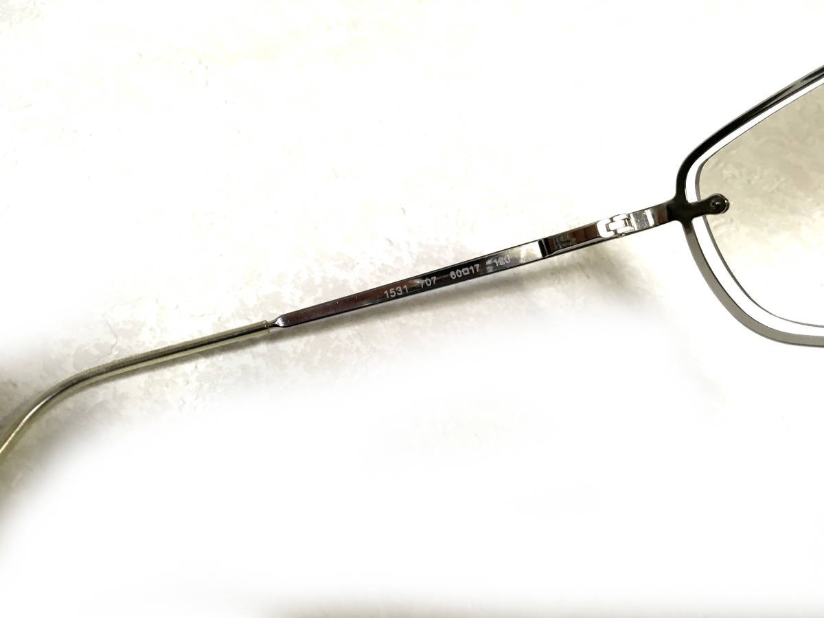GIORGIOARMANIjoru geo Armani солнцезащитные очки 60*17 б/у с футляром 
