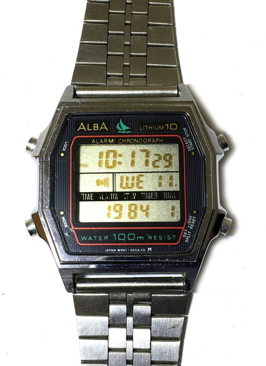Yahoo!オークション - ALBA アルバ W041-5030 電池交換済 中古 Yahoo!オークション - ALBA アルバ W041-5030 電池交換済 中古