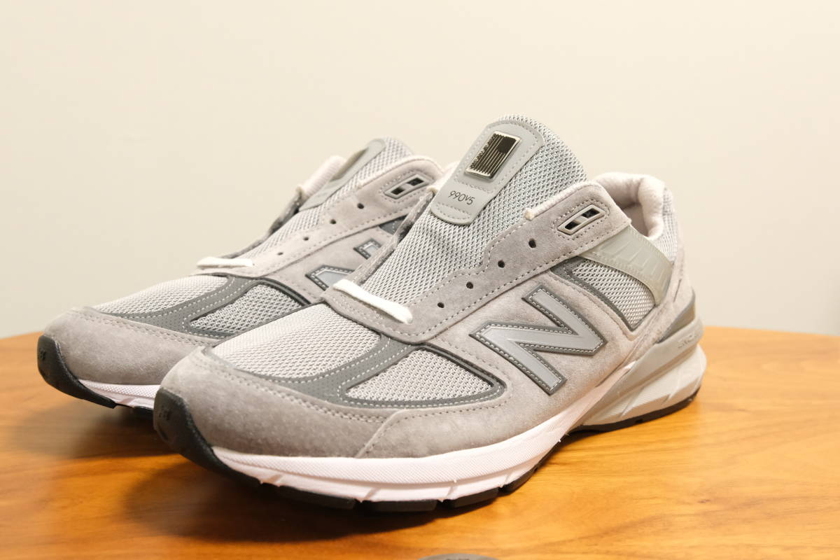 アメリカ買付 NEW BALANCE W990GL5サイズ表記13B 30cm 幅狭 実寸27cm程 未使用 アメリカ製 MADE IN USA_画像1