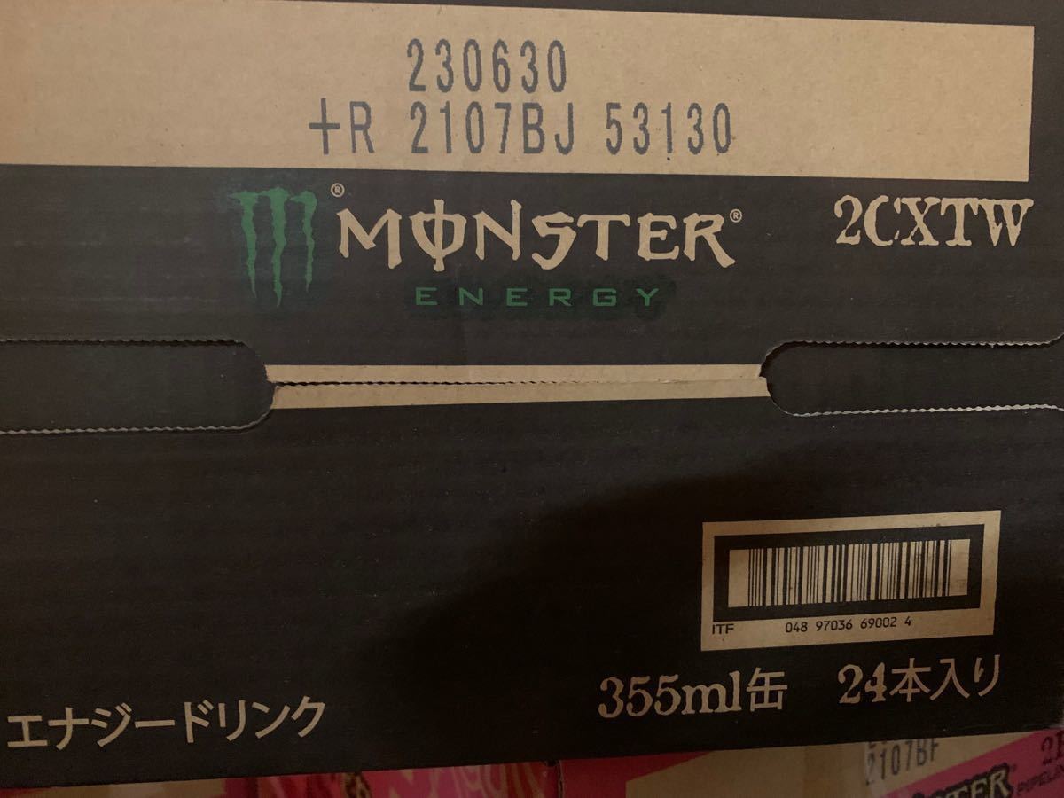 モンスターエナジー アサヒ飲料　Monster Energy ソフトドリンク　スポーツドリンク　炭酸飲料　355mlx24本