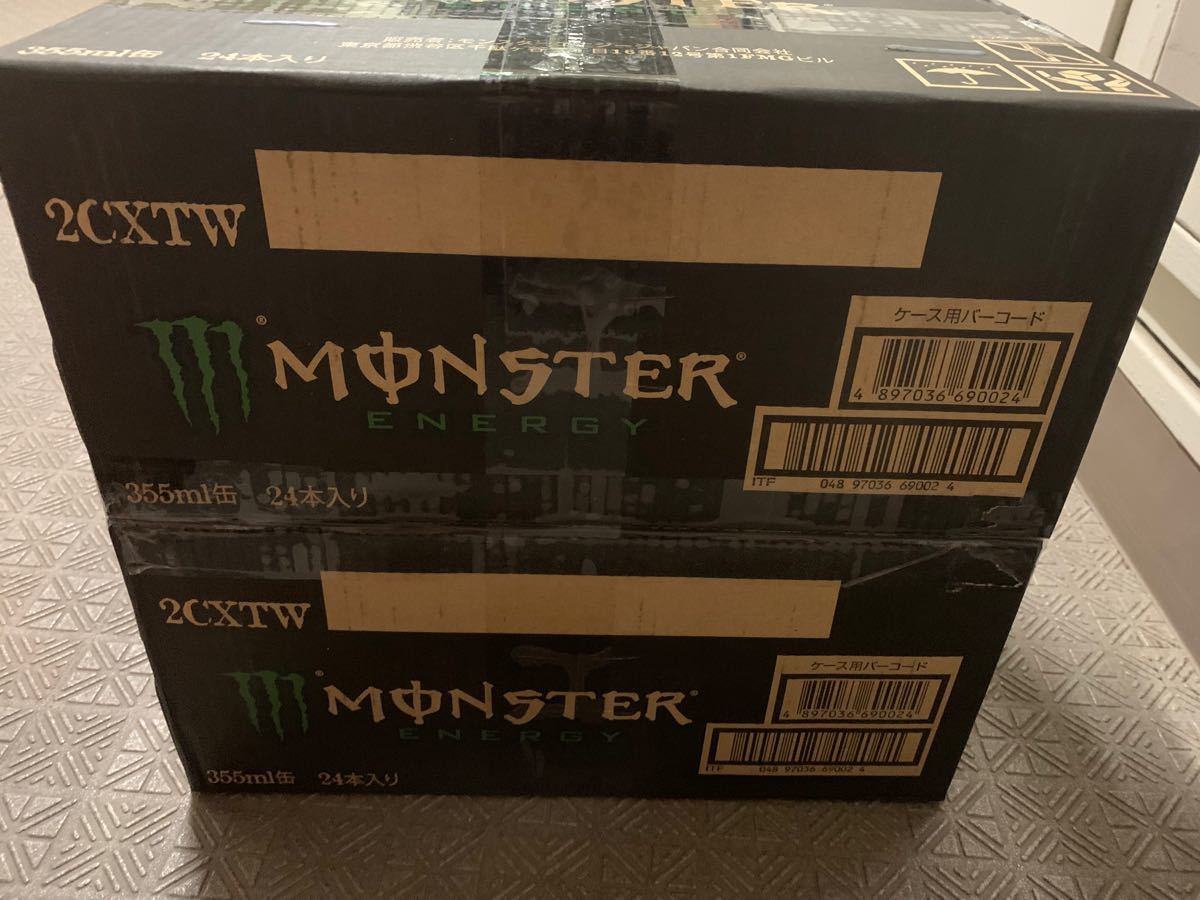 Monster Enery アサヒ飲料 モンスターエナジー　スポーツドリンク　炭酸飲料　ソフトドリンク　355mlx48本