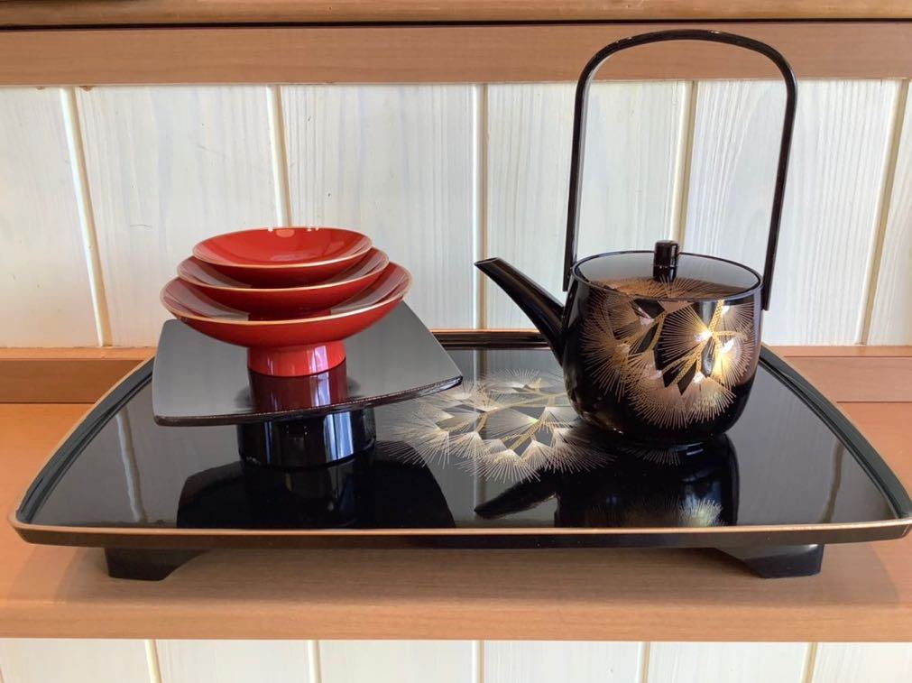 * New Year *. sake toso dish * compound lacquer ware * gorgeous * sake toso * sake cup [U]