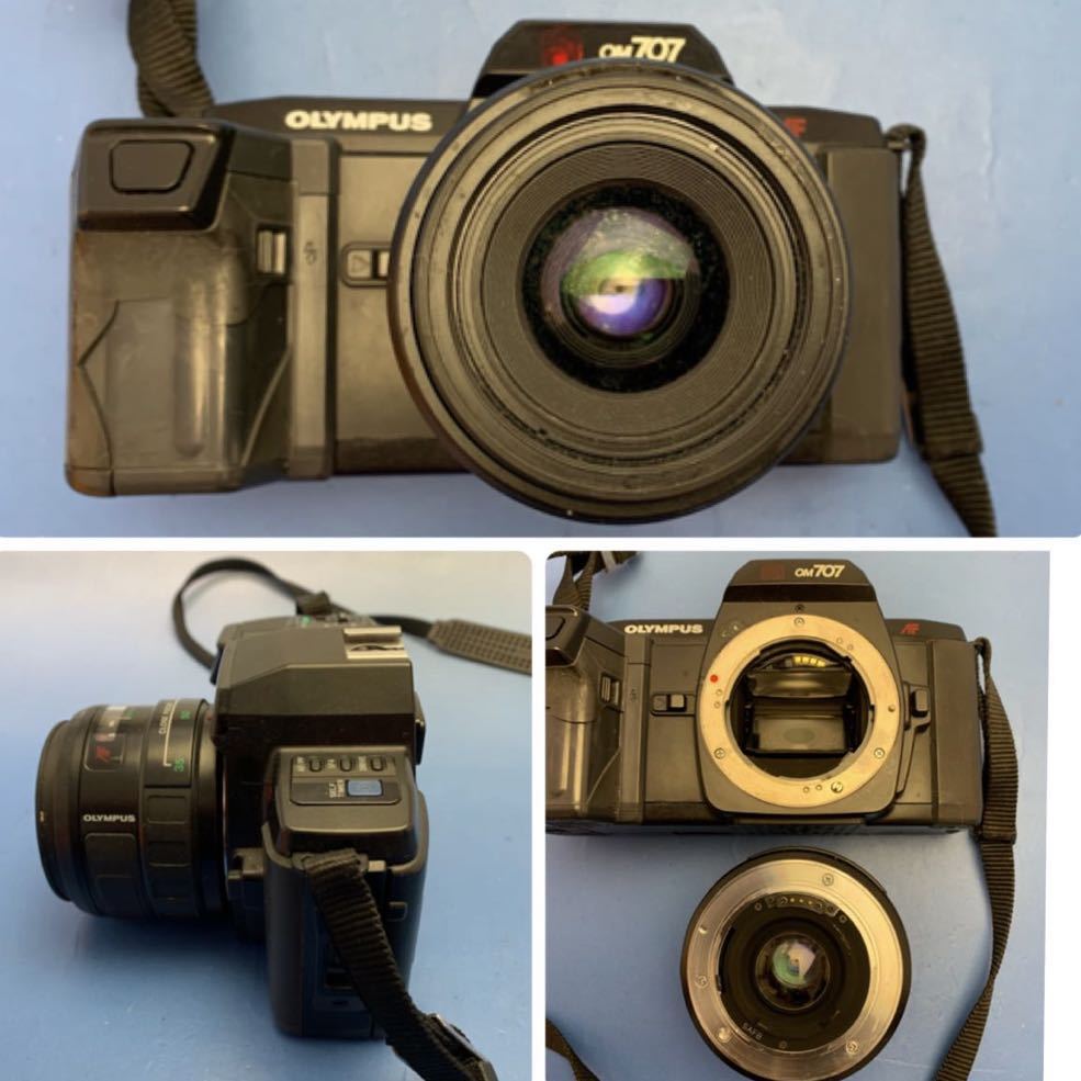 OLYMPUS OM707 本体＆ZOOM 35-70mm 2台＆カメラケースセット 60サイズ発送_画像4