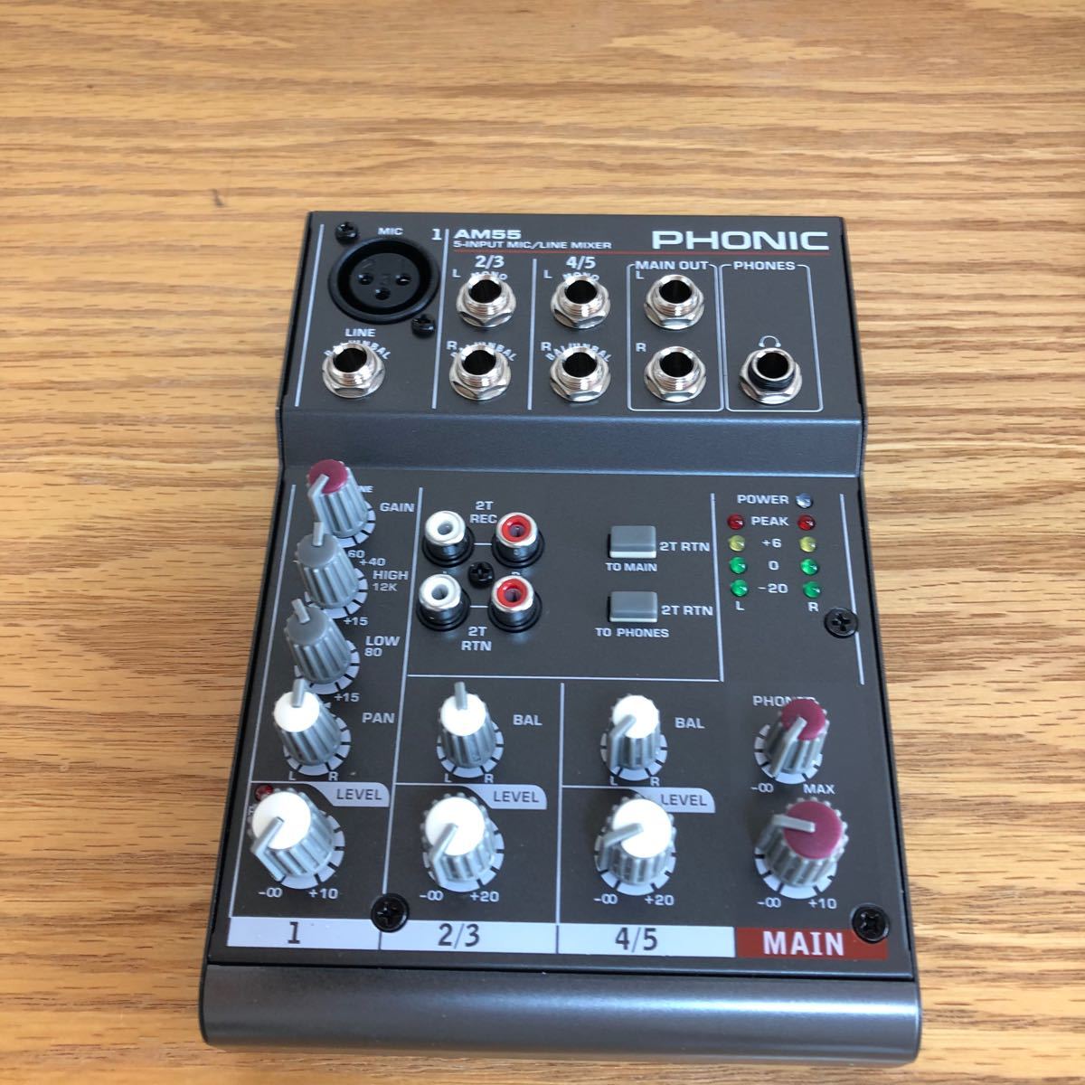 PHONIC フォニック AM55 / Mixer|Yahoo!フリマ(旧PayPayフリマ) PHONIC フォニック AM55 / Mixer|Yahoo!フリマ(旧PayPayフリマ)