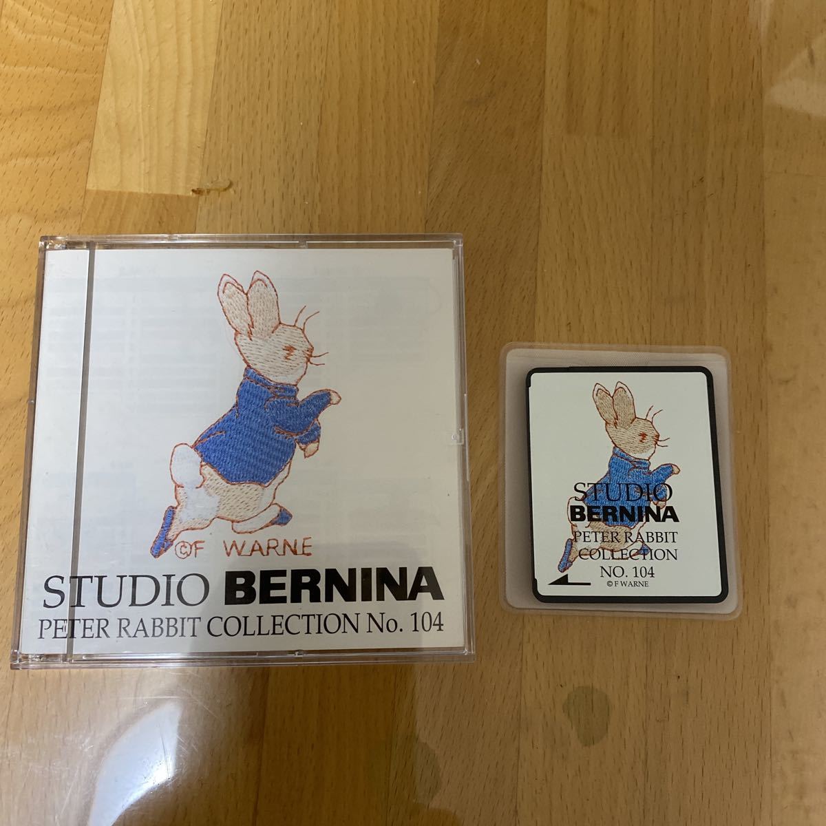 ブラザーミシンで使用可能な刺繍カード ピーターラビット culto.pro