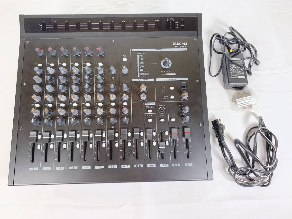 今だけ値下げ】TASCAM (タスカム) M-164FX 【サウンドミキサー