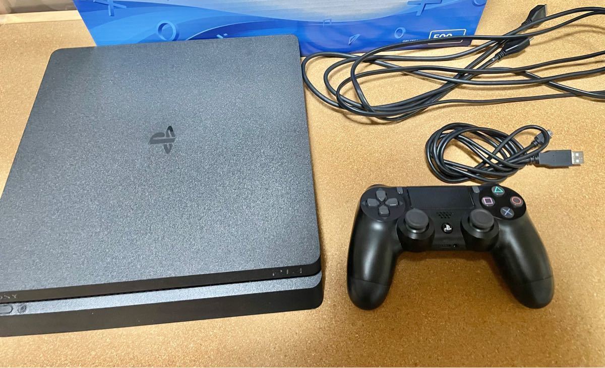 PlayStation4 ジェット・ブラック 500GB CUH-2200AB01 PS4 本体