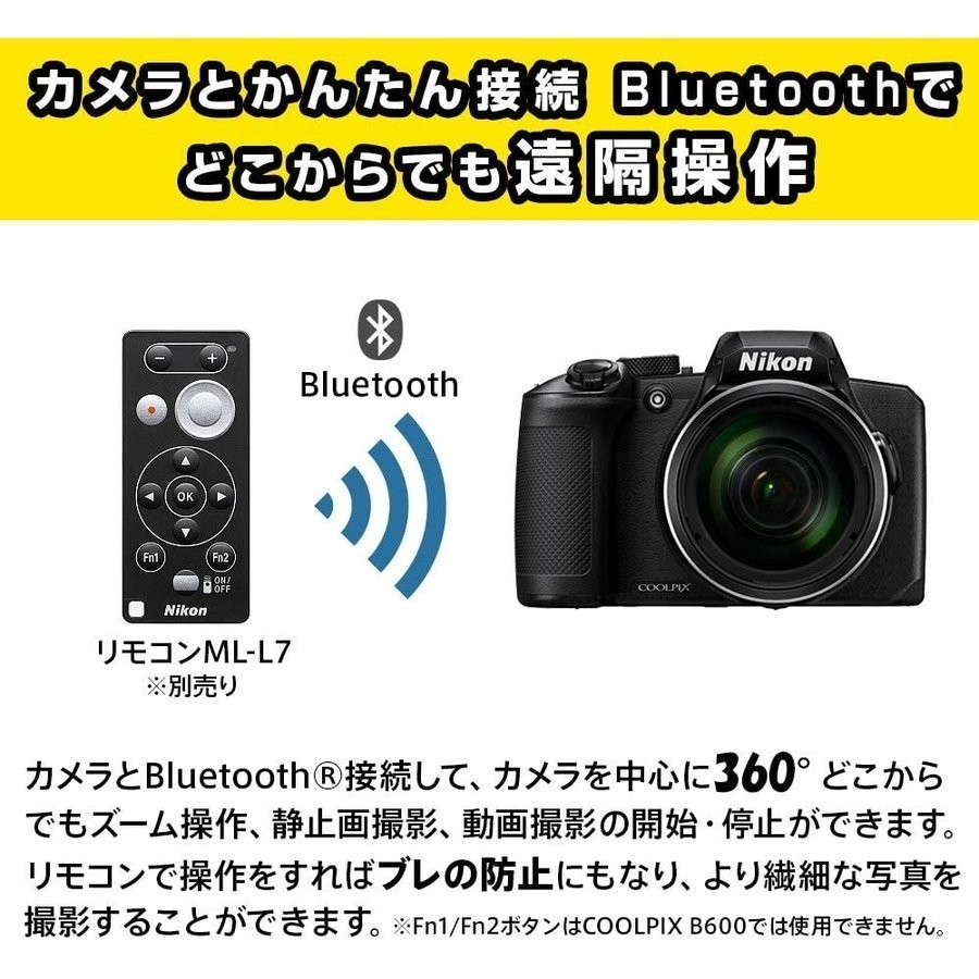 ニコン Nikon COOLPIX B600 クールピクス コンパクトデジタルカメラ