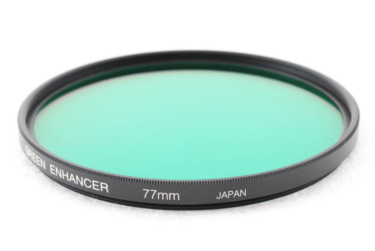 ★新品並★ケンコー Kenko 77mm フィルター GREEN ENHANCER グリーン エンハンサー #6838_画像2