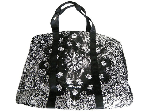 2021SS■Supreme■Bandana Tarp Large Duffle bag/バンダナ柄タープラージダッフルバッグ/トートバッグ/ドラムバッグ/ボストンバッグ/SS21