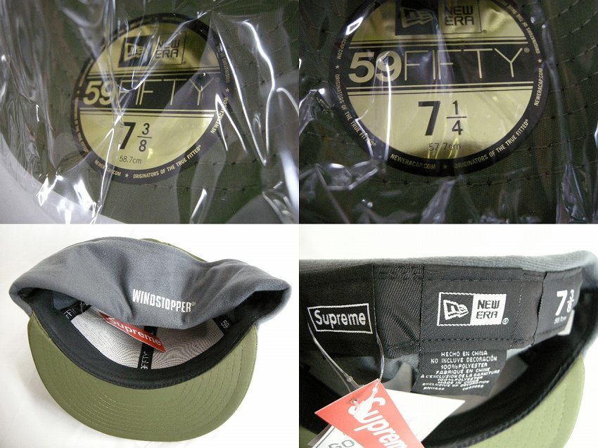 7 3/8(58.7cm)2020AW■Supreme■WINDSTOPPER Earflap Box Logo New Era CAP/ウィンドストッパー イヤーフラップ ボックスロゴ ニューエラ_画像3