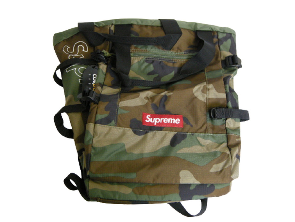 2019SS■Supremeシュプリーム■Tote Backpack/トートバックパック/トートバッグ/リュックサック/BAG■box logoボックスロゴ迷彩■19SS/SS19