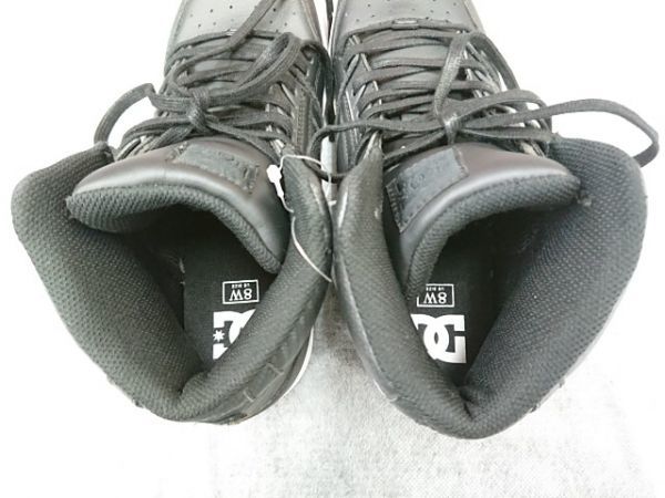  shoes sneakers REBOUND HIGH SE 320028 DCSHOESti-si- shoes 25 size lady's unused shoes black black 