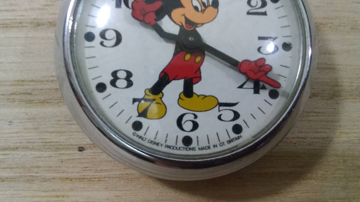 SMITHS スミス Walt Disney ウォルトディズニー ミッキーマウス 懐中時計 当時物 完動品 美品 時計 腕時計 6