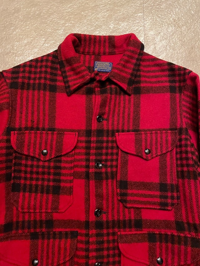 《送料込み》60年代 vintage PENDLETON ペンドルトン CPO ハンティングジャケット チェック メンズ M 60s ビンテージ ヴィンテージ 古着_画像1